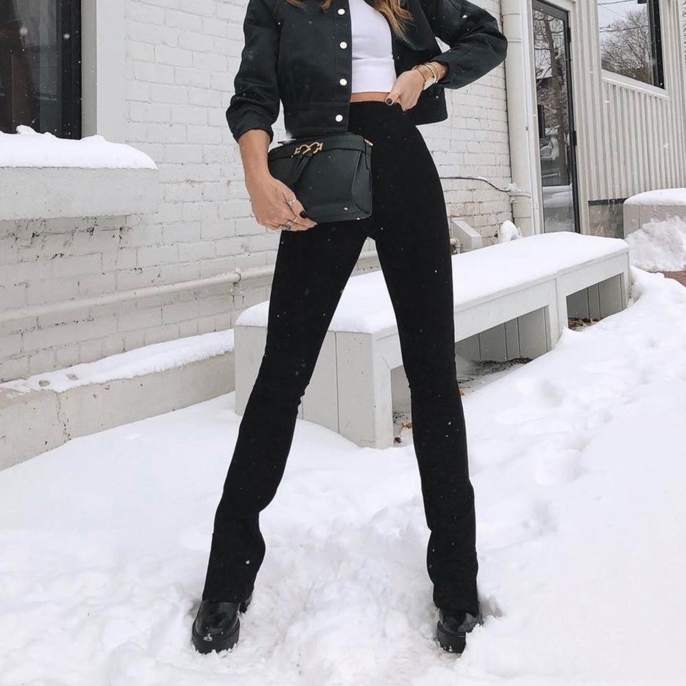 Uncle Studios Split-Hem Pants - image 2